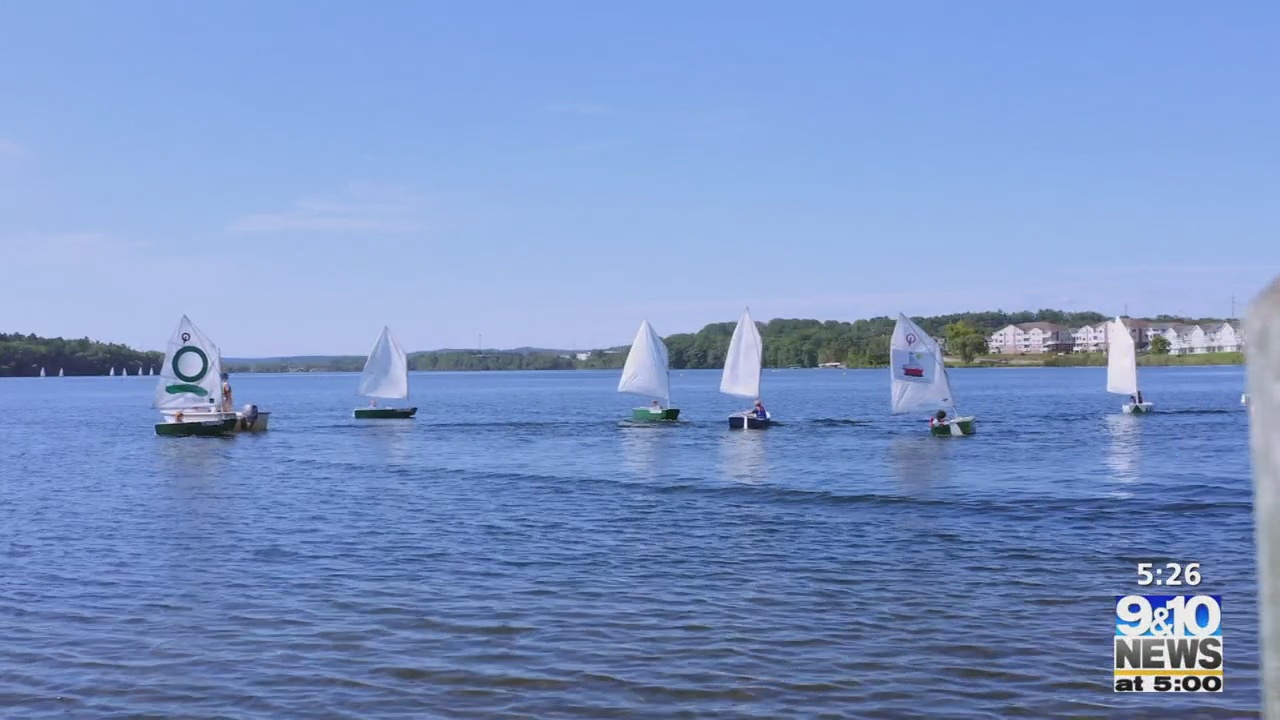 Northern Michigan From Above Sailing on Boardman Lake 9&10 News