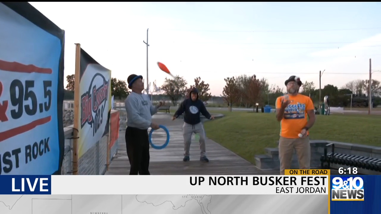 MTM On The Road Up North Busker Fest Comes To East Jordan 9&10 News