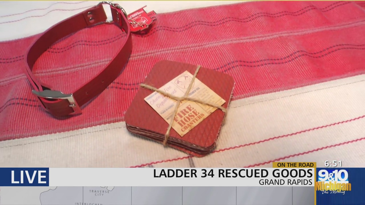 MTM On The Road: Ladder 34 Makes Everyday Products Out of Old Fire Hose ...