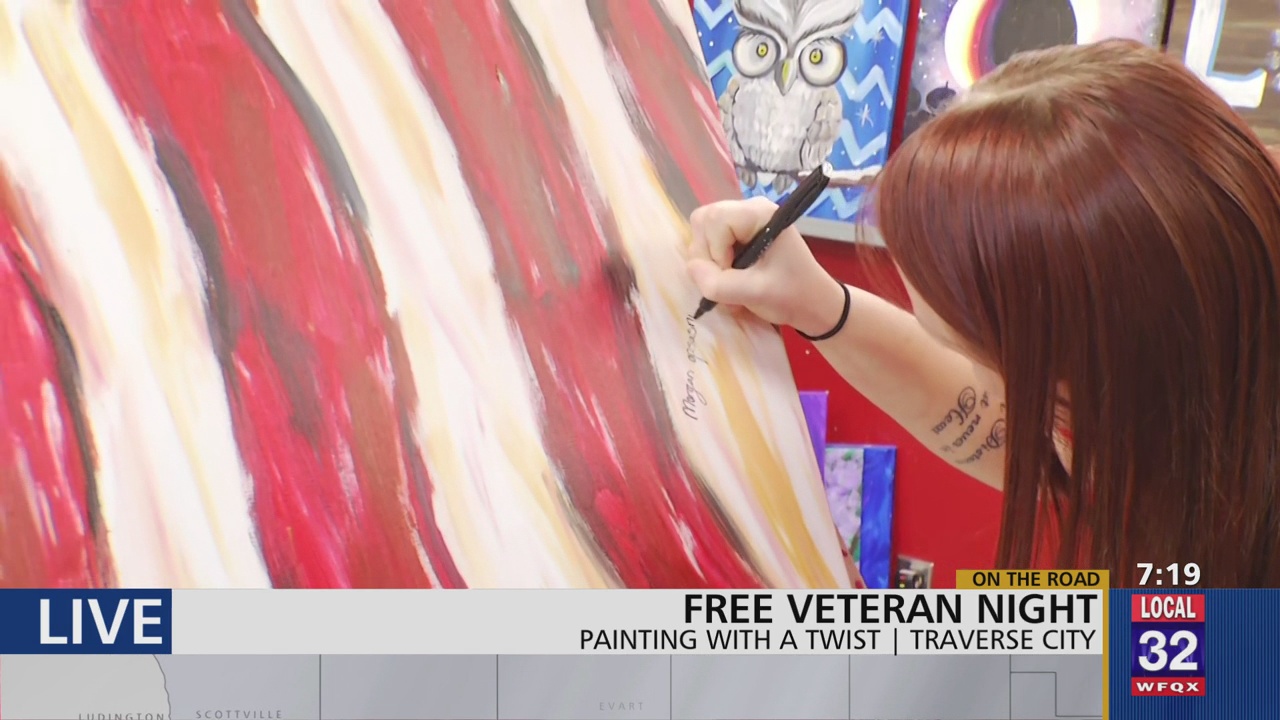 MTM On The Road Free Veteran Paint Night at Painting with a Twist in