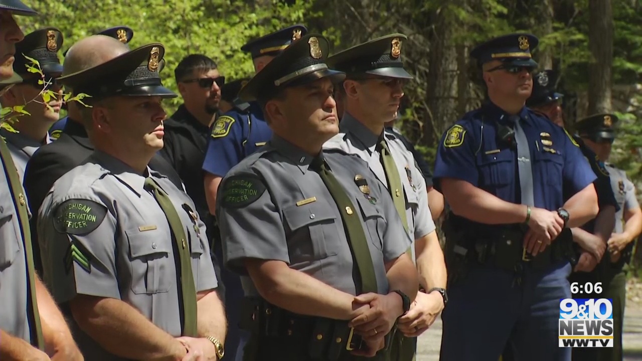 Michigan DNR Conservation Officers Unveil New Memorial for Fallen ...