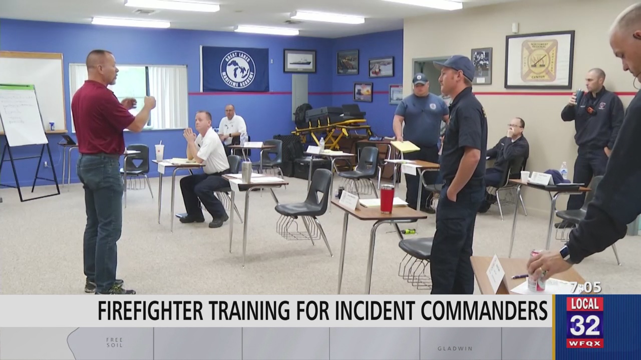 Firefighters Training to Become Blue Card Incident Commanders – 9&10 News