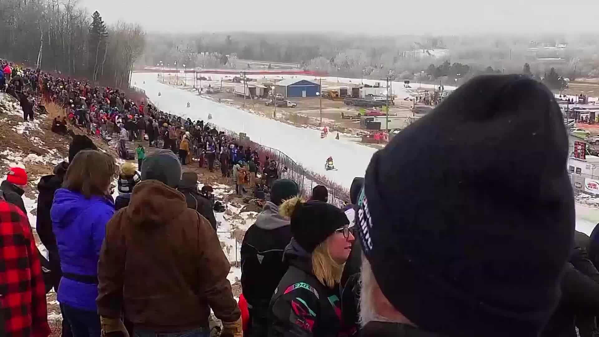 The #74 Bunke Racing Team won the 55th running of the I-500 Snowmobile ...