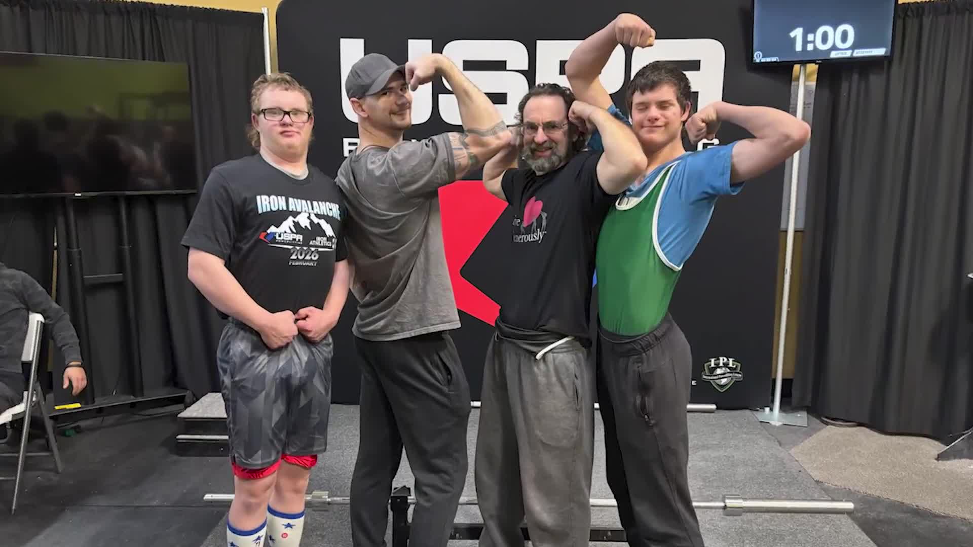 Brothers with Down syndrome triumph in U.S. Powerlifting competition