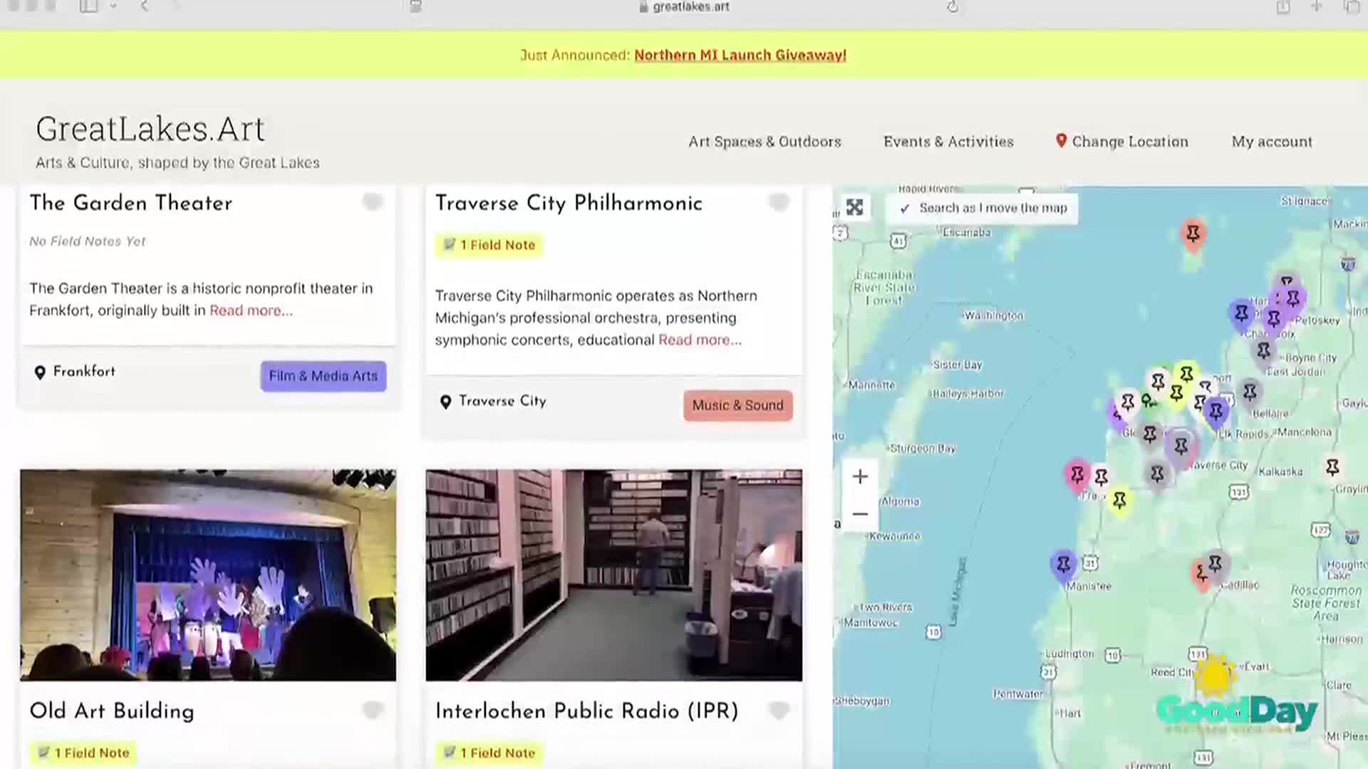 Great Lakes Art aims to bolster Northern Michigan arts culture and community resources, events