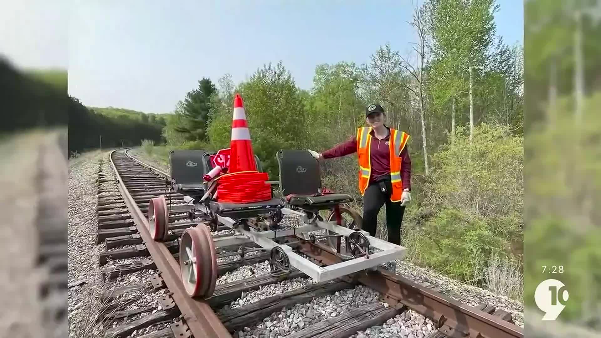 22YearOld Entrepreneur Creates Wheels on Rails in Grand Traverse County 9&10 News