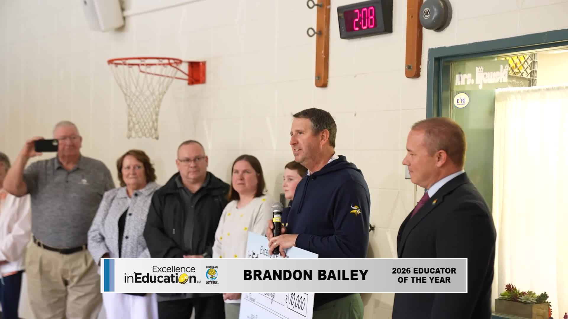 Excellence in Education: Forest View Elementary’s Brandon Bailey named Educator of the Year