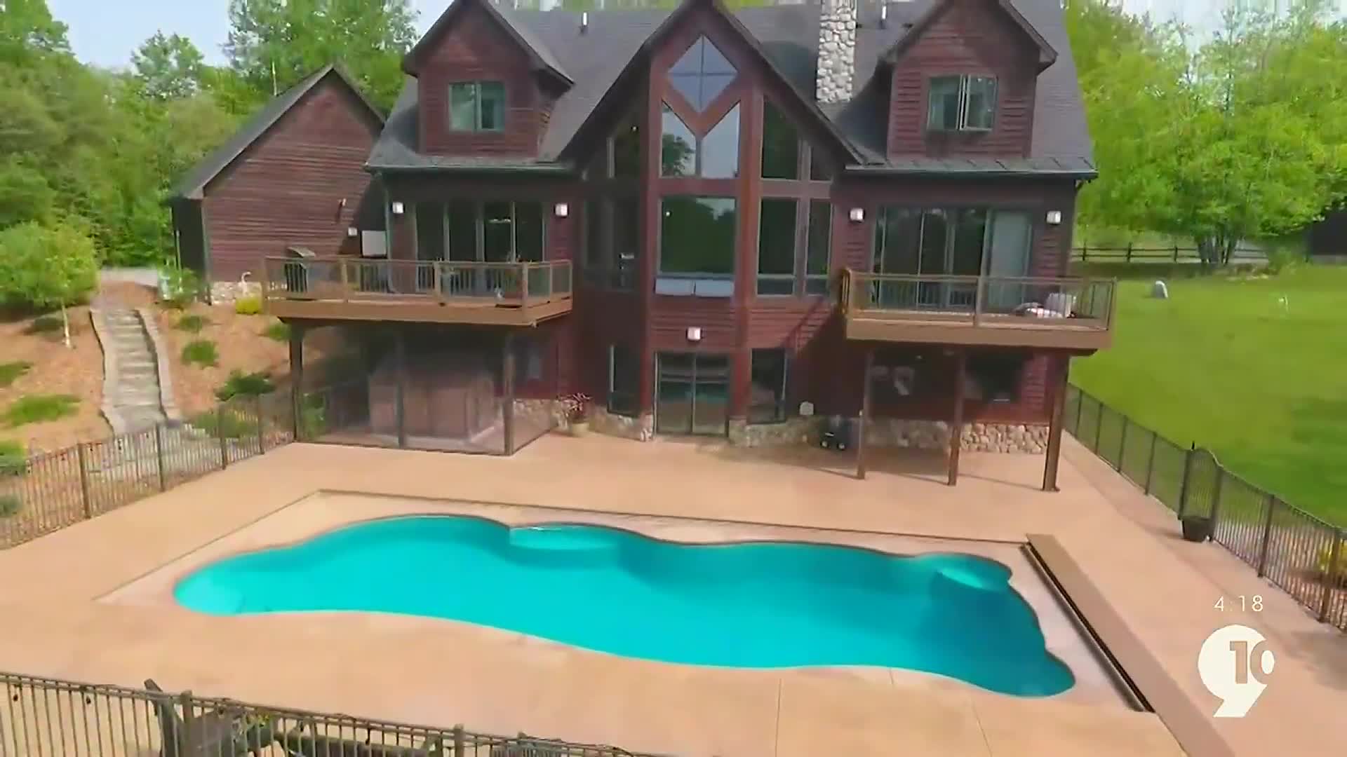 Amazing Northern Michigan Homes Fantastic Home Tucked Away in the