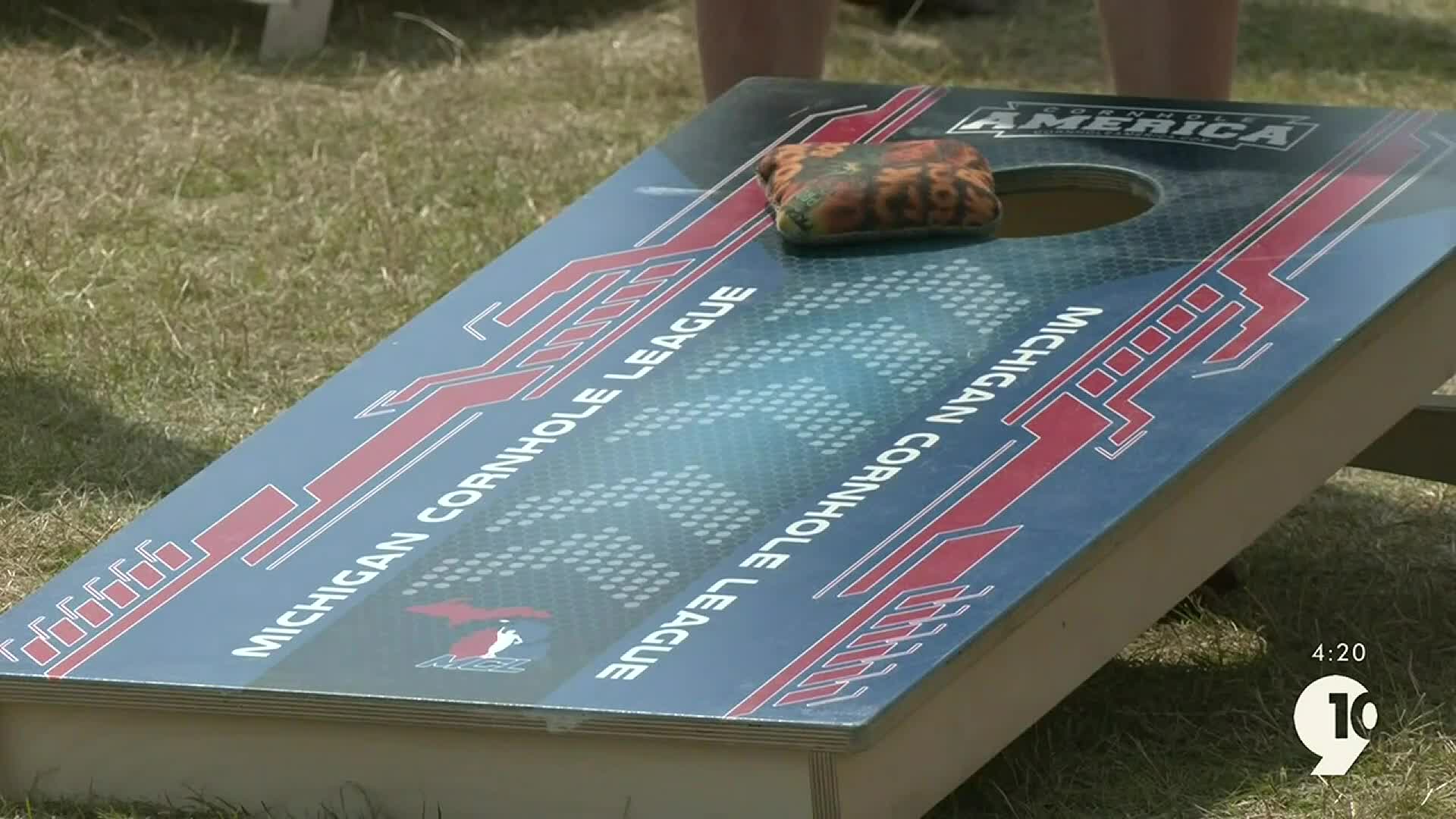 Learning more about Cornhole at the National Cherry Festival Cornhole ...
