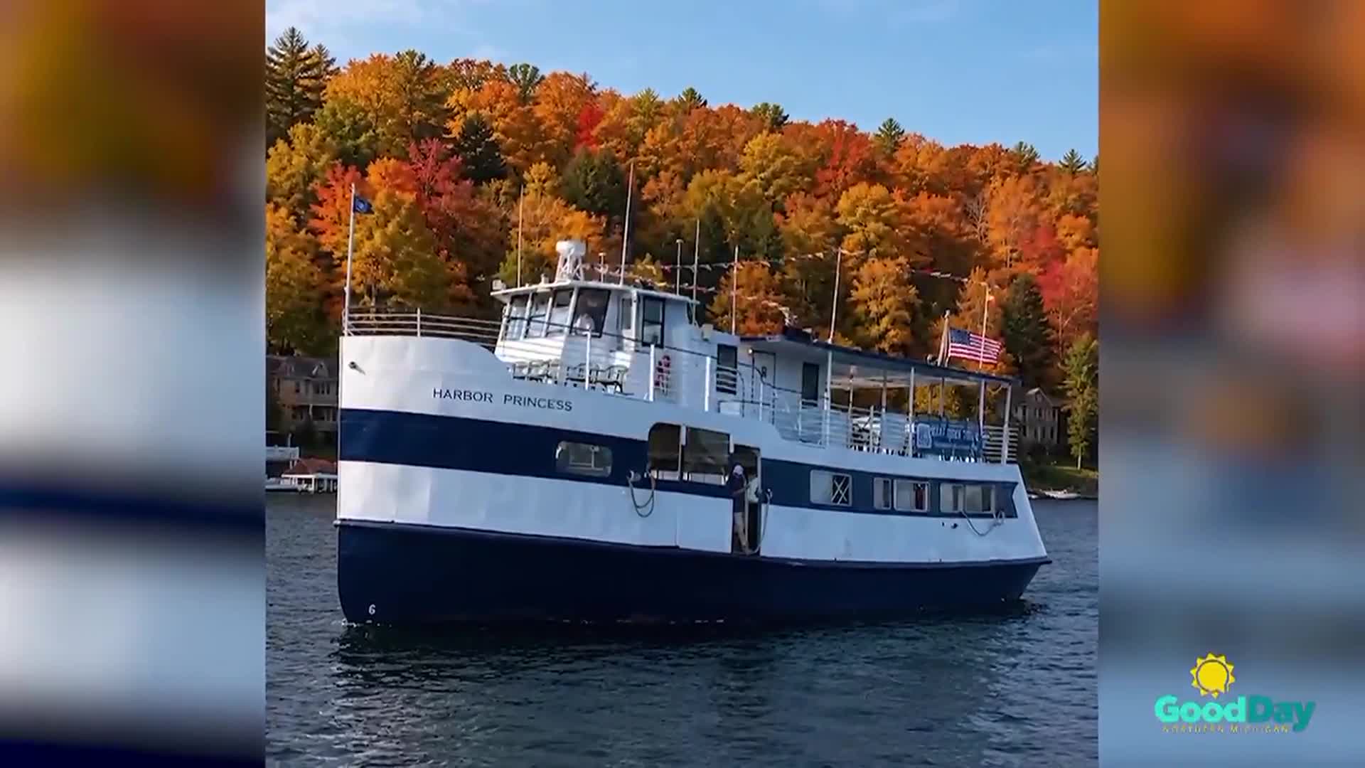 More fall color tour options: By boat on Little Traverse Bay ...