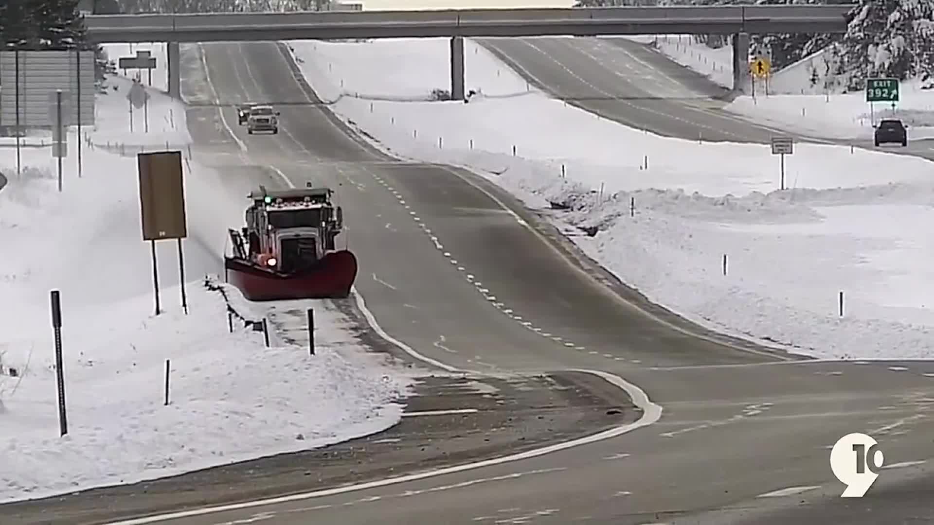 Chippewa Co. road crews work to clear snow before the next round hits ...